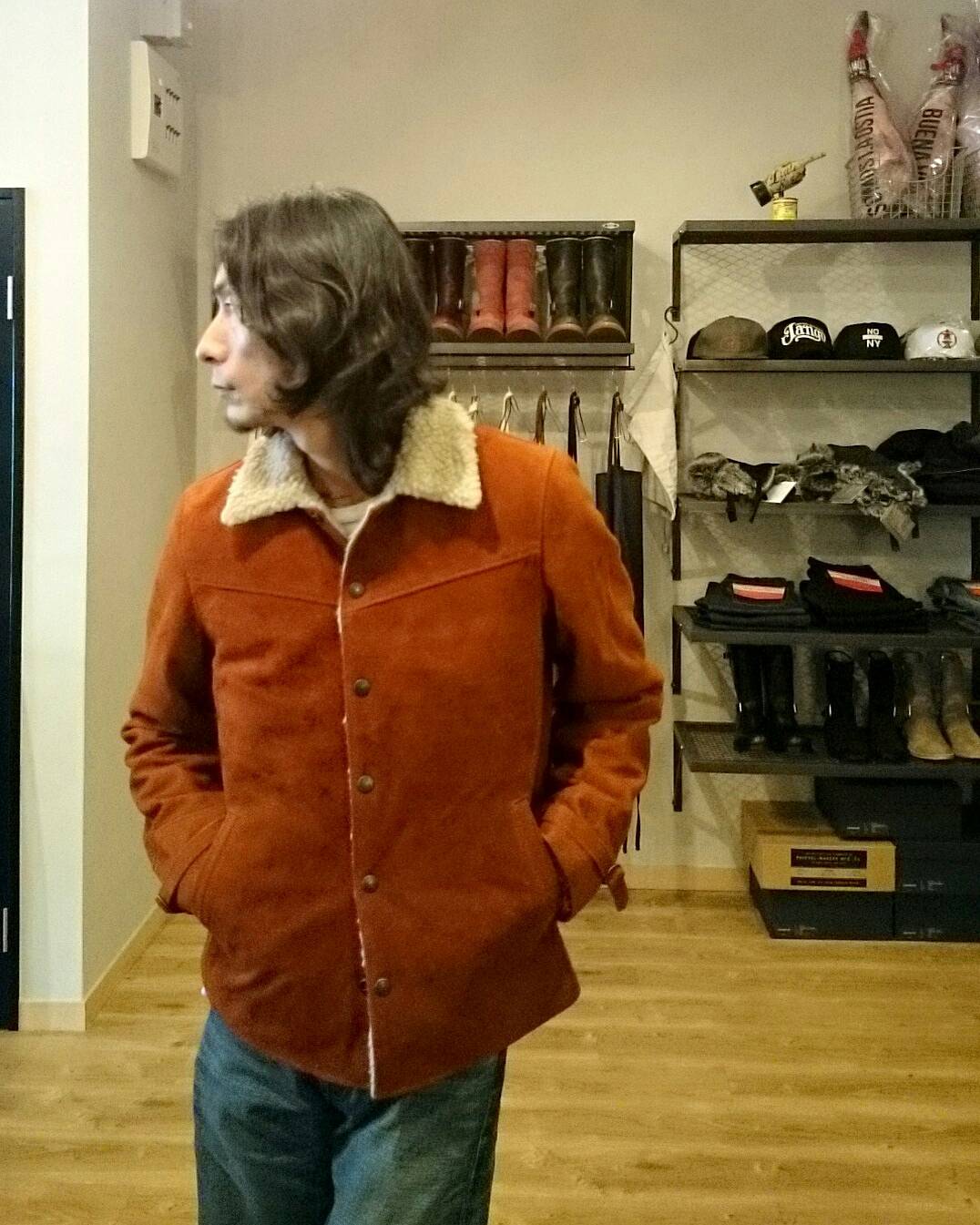 COOTIE suede cattleman jacket宜しくお願い致します