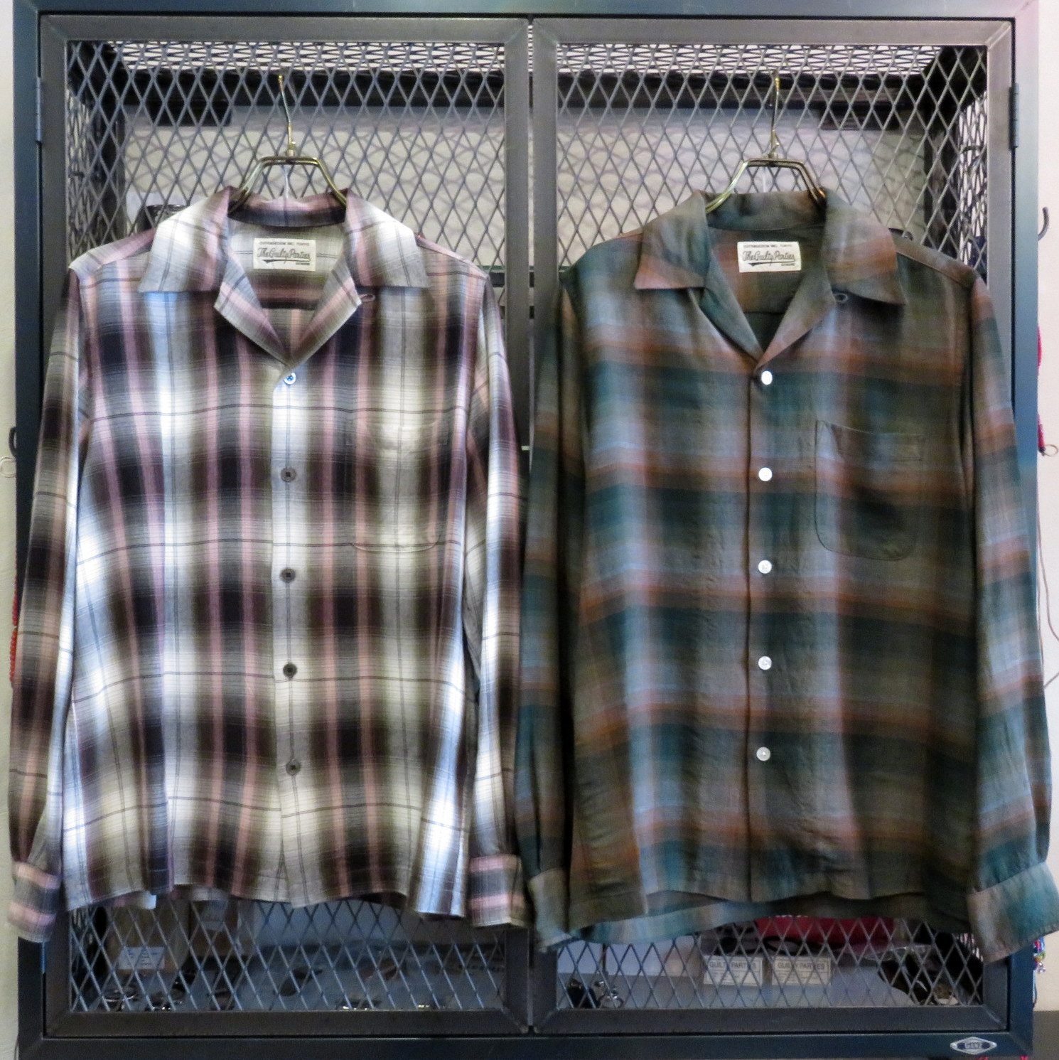 WACKOMARIA(ワコマリア) オンブレチェックシャツ＆半袖ワークシャツ 